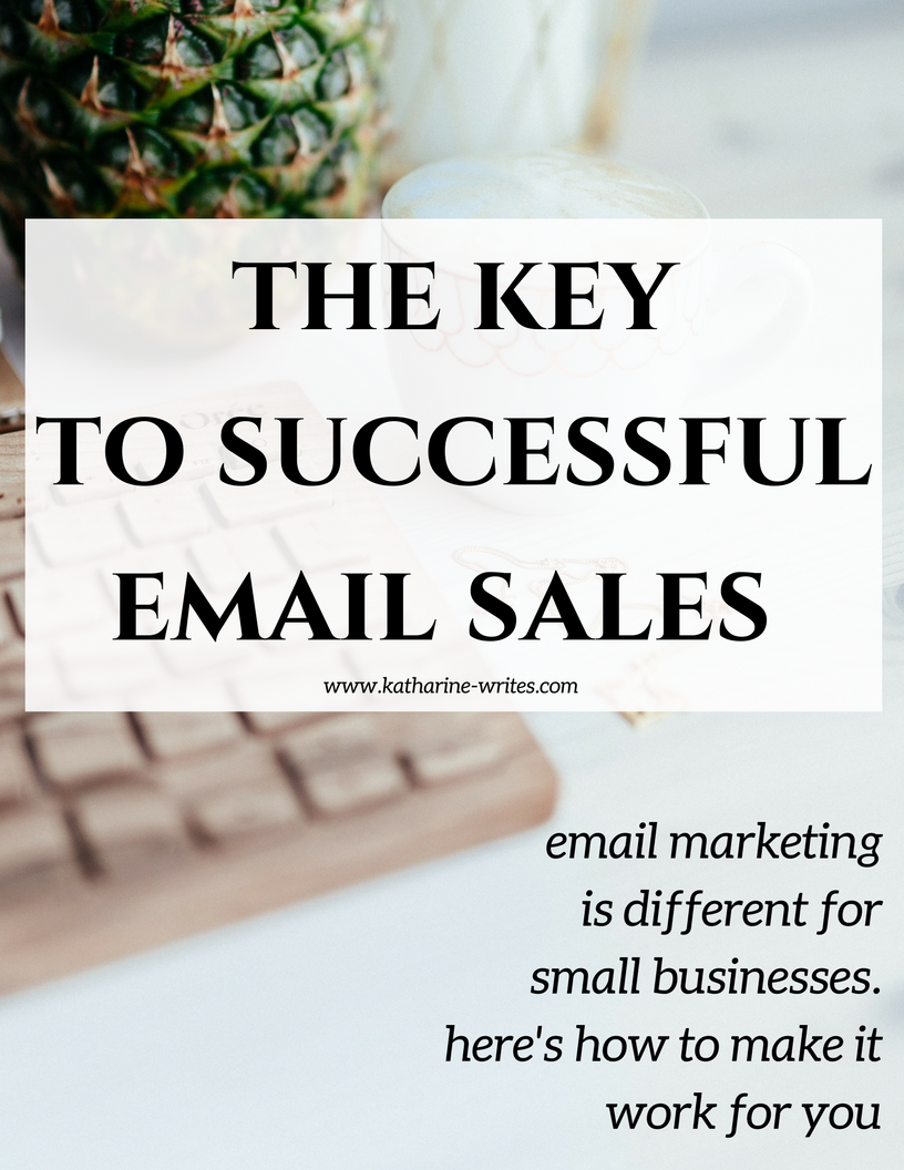 How small businesses can successfully market their products via email. Click through to read now or pin to save for later!