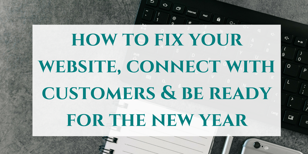 Year end audit: improve your website, connect with customers, and prepare for the new year. Click through to read now or pin to save for later!