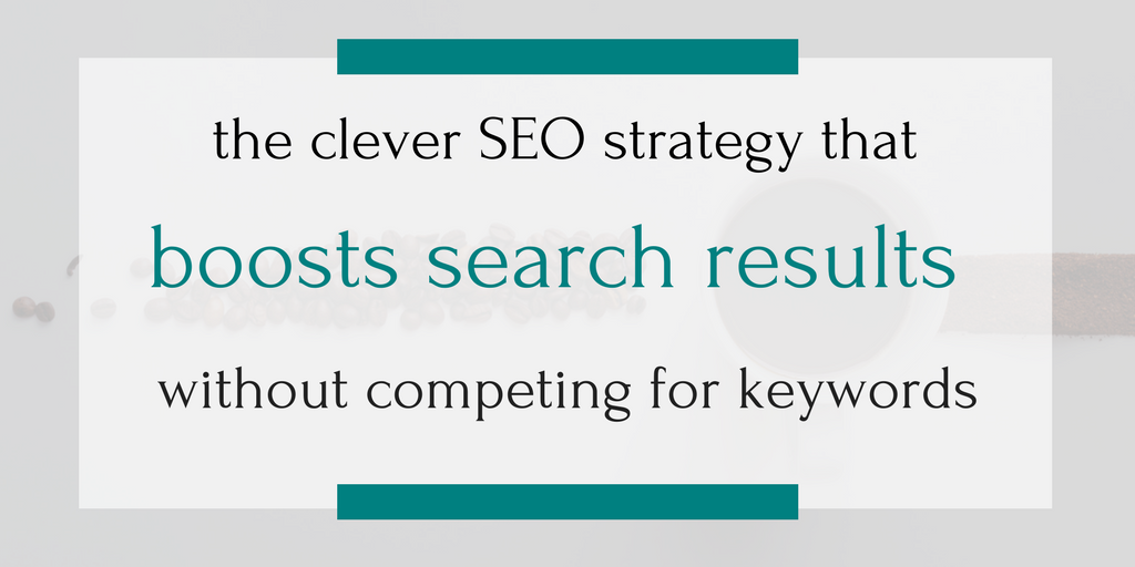 One clever small business stopped competing for search terms and used this strategy to boost their search results instead. Click through to find out how to market your small business by writing about someone else entirely!