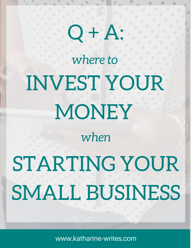 Starting a small business and not sure where to focus your limited budget? It's hard to know when to pay for professional help and when to do it yourself. But I've got one question that will help you make those tricky decisions in a snap. Click through to find out what it is!